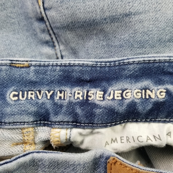 American Eagle Curvy Hi-Rise Jegging Jeans - Picture 7 of 8